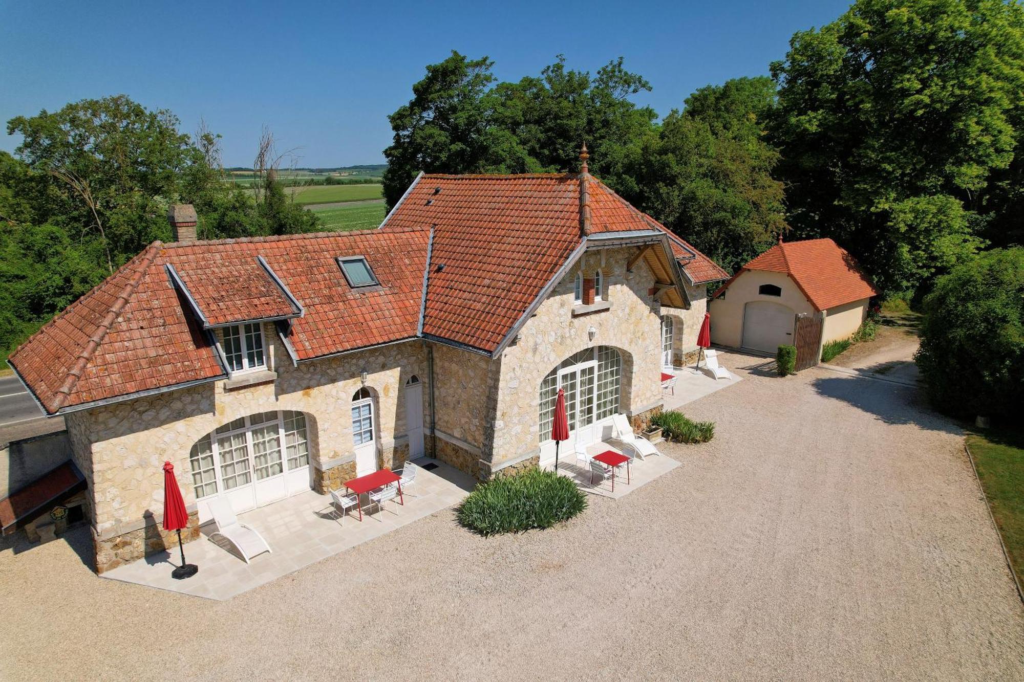 La Bertonnerie En Champagne Prunay Exterior foto